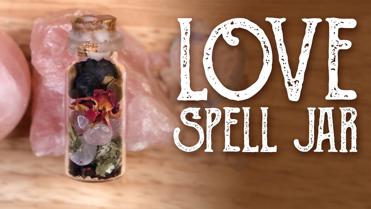 You are currently viewing How to Make a Spell Jar for Love, Herbal Grimoire Pages and love Magic, Magical Crafting