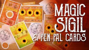Pen Pal Cards and Sigil Magic